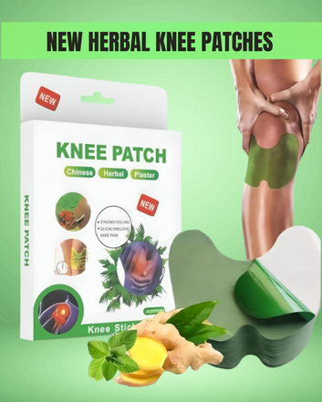Natural green relief Knee Patches (Pack of 10, 20, 30)